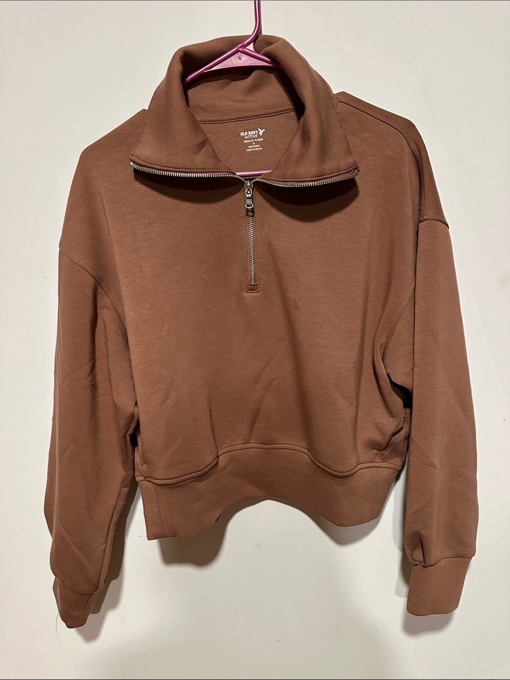 Old Navy bounce fleece half zip